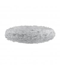 Lampa z piór Eos Esther Large light grey UMAGE - jasnoszara, wymiar 75 x 49 cm