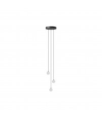 Zawieszenie do lamp Rosette Mini Cluster 3 G4 UMAGE - potrójne, czarne