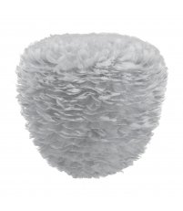 Lampa z piór Eos Evia Large light grey UMAGE - jasnoszara, średnica 55 cm