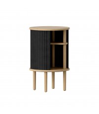 Szafka nocna / stolik Audacious UMAGE - oak, antracytowy / charcoal