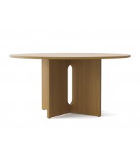 St&oacute;ł do jadalni Androgyne Menu - średnica 150cm, naturalny dąb