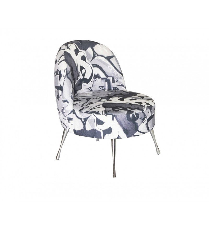 Fotel GRAFFITI szary od Monkey Machine