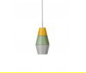 Lampa NIGHTY NIGHT kolekcja ILI ILI - żółto-zielono-szara