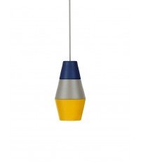 Lampa NIGHTY NIGHT kolekcja ILI ILI - niebiesko-szaro-żółta