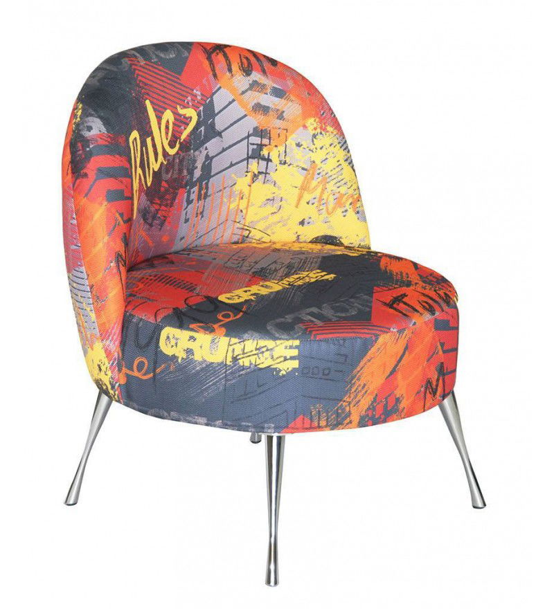 Fotel NO RULES od Monkey Machine - pomarańczowy
