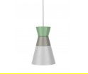 Lampa DANCE ALL NIGHT kolekcja ILI ILI - zielono-szara