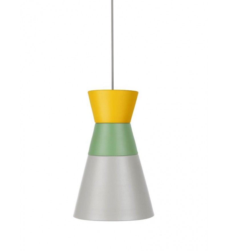 Lampa DANCE ALL NIGHT kolekcja ILI ILI GRUPA - ż&oacute;łto-zielono-szara