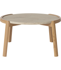 Stolik kawowy Mix Bolia - &Oslash;65 cm, r&oacute;żne warianty blatu/ olejowana dębina