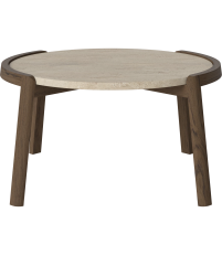 Stolik kawowy Mix Bolia - &Oslash;65 cm, r&oacute;żne warianty blatu/ olejowana przydymiona dębina