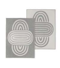 Pled Balanced Soul TRIMM- szaro-biały, 190 x 140 cm