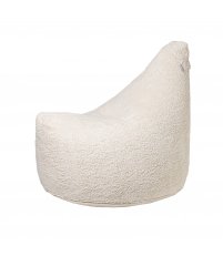 Fotel Lounge Satelitte TRIMM- bawełna Eco Teddy, do wnętrza