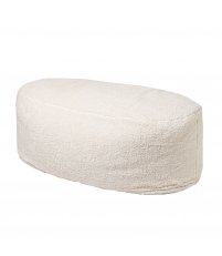 Puf Oblong TRIMM- bawełna Eco Teddy, do wnętrza