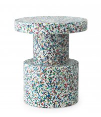 Stołek Bit Normann Copenhagen - multi biały