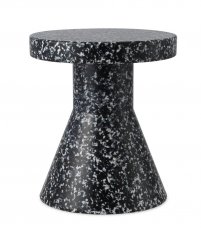 Stołek Bit Cone Normann Copenhagen - czarno-biały