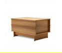Ławka / skrzynia Correlations We Do Wood - dębina