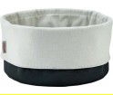 Stelton Classic chlebak - torba na pieczywo czarno-piaskowa