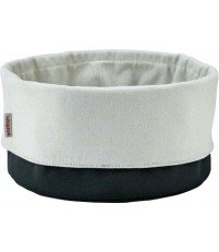 Stelton Classic chlebak - torba na pieczywo czarno-piaskowa