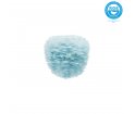 Lampa z piór Eos Evia Mini light blue UMAGE - jasnoniebieska, średnica 30 cm