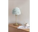 Lampa z piór Eos Evia Mini light blue UMAGE - jasnoniebieska, średnica 30 cm