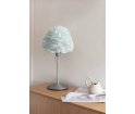 Lampa z piór Eos Evia Mini light blue UMAGE - jasnoniebieska, średnica 30 cm