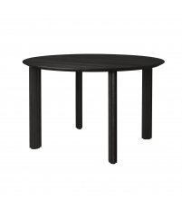 Stół okrągły Comfort Circle black oak UMAGE - czarny dąb, średnica 120 cm