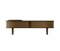 Ławka / szafka RTV Audacious dark oak UMAGE - ciemny dąb / sugar brown