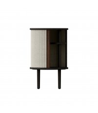 Szafka nocna / stolik Audacious Side black oak UMAGE - czaeny dąb / white sands