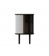 Szafka nocna / stolik Audacious Side black oak UMAGE - czarny dąb / sterling