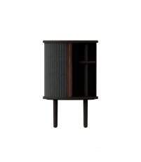Szafka nocna / stolik Audacious Side black oak UMAGE - czarny dąb / shadow