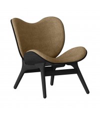 Fotel A Conversation Piece Low black oak UMAGE - czarny dąb / sugar brown