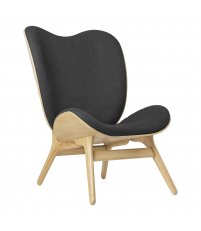 Fotel A Conversation Piece Tall oak UMAGE - naturalny dąb / shadow