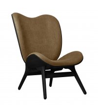 Fotel A Conversation Piece Tall black oak UMAGE - czarny dąb / sugar brown