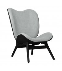 Fotel A Conversation Piece Tall black oak UMAGE - czarny dąb / sterling