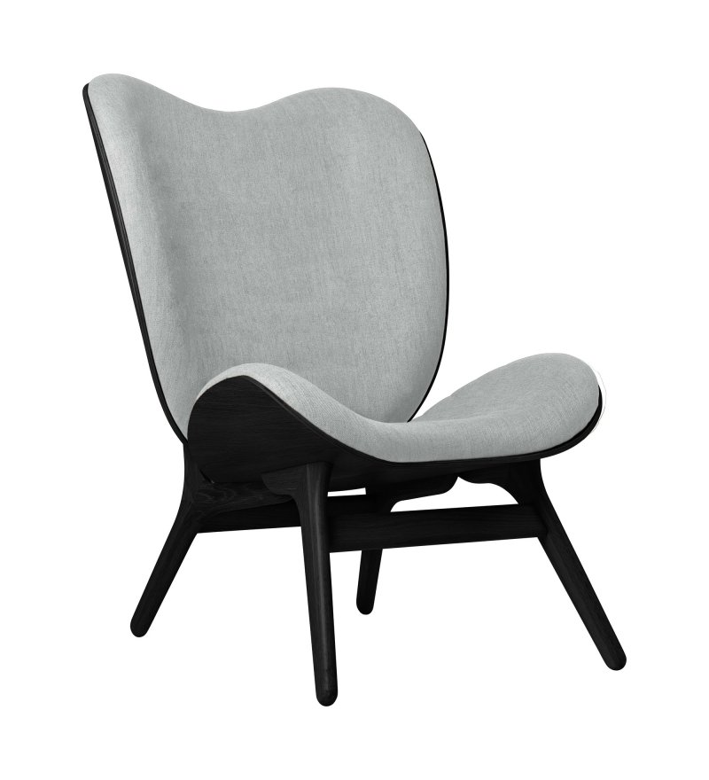 Fotel A Conversation Piece Tall black oak UMAGE - czarny dąb / sterling