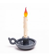 Lampa bezprzewodowa Bugia Seletti - szara