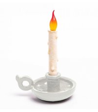 Lampa bezprzewodowa Bugia Seletti - biała