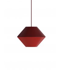 Lampa KISS ME kolekcja ILI ILI - bordowo-czerwona
