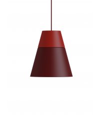 Lampa MORNING AFTER kolekcja ILI ILI - czerwono-bordowa