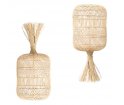Abażur The Dumpling Bazar Bizar - wiszący lub podłogowy, naturalny, rozmiar M