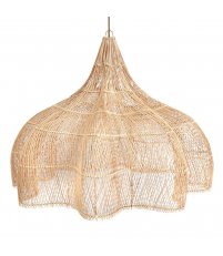 Abażur wiszący The Whipped Bazar Bizar - naturalny, rozmiar XXL
