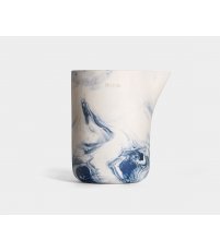 Dzbanek ceramiczny z uchem Baltica Hadaki - 480 ml, niebieski