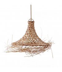 Abażur wiszący Mykonos Bazar Bizar - naturalny, rozmiar M