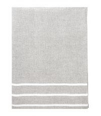 Lniany ręcznik kąpielowy USVA Lapuan Kankurit -  95 x 180 cm, lniano-biały