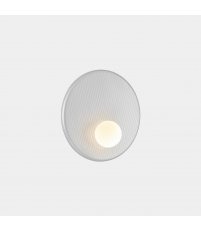 Kinkiet Trip LEDS C4 - Ø30 cm, pojedynczy, szary