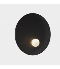 Kinkiet Trip LEDS C4 - Ø46 cm, pojedynczy, czarny