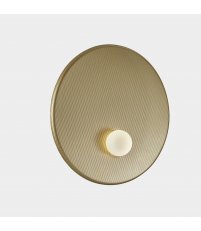 Kinkiet Trip LEDS C4 - Ø46 cm, pojedynczy, złoty