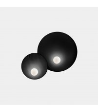 Kinkiet Trip LEDS C4 - podwójny, Ø46/Ø30 cm, czarny