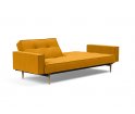 OUTLET Sofa z funkcją spania Splitback Styletto Innovation Living - tkanina Dessin 507 Elegance, Burned curry