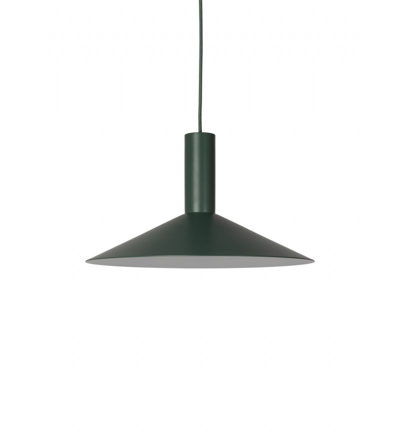 Lampa wisząca Formel 40 forest green Spring Copenhagen - ciemnozielona, średnica 40 cm