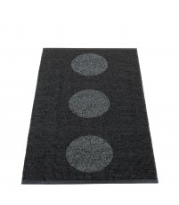 Chodnik VERA 2.0 Pappelina - black / black metallic, różne rozmiary, BIOVYN™